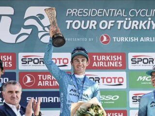 Alexei Lutsenko menangkan perlombaan Tur Bersepeda Kepresidenan Turkiye 2023