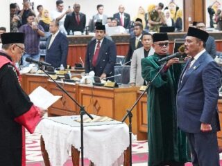 H. Ali Basrah, S.Pd, M.M sebagai Wakil Ketua DPRA untuk periode 2024-2029