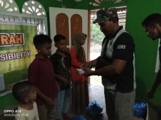 PT Bapco Santuni Anak Yatim dan Fakir Miskin di 10 Desa 