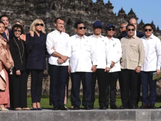 Sambut Kedatangan Bersejarah Presiden Macron ke Candi Borobudur.