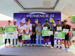 Sekda Lhokseumawe Resmi Tutup Turnamen Tenis Wali Kota Cup HUT ke-80 TNI: Sportivitas Satukan Kebersamaan
