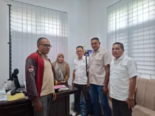 DPD Tani Merdeka Aceh Utara Koordinasi dengan Dinas Pertanian dan Pangan Pasca Bencana Alam