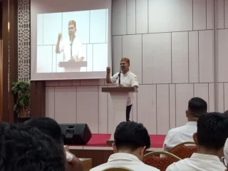 Halal Bihalal Disdik Aceh, Murthalamuddin Ingatkan ASN Harus Melayani Dengan Hati