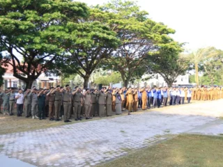 Apel Perdana 2026, Wali Kota Lhokseumawe Tekankan Integritas dan Profesionalitas ASN